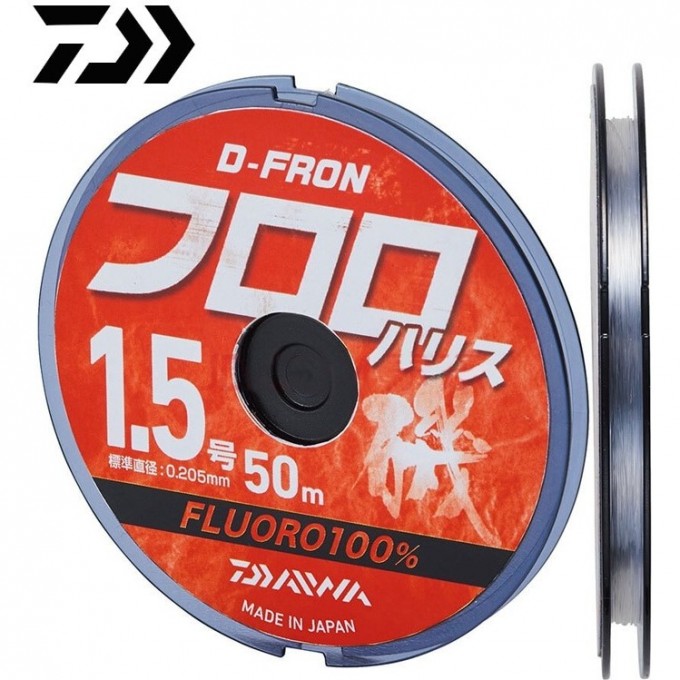 Леска DAIWA D-FRON fluoro harisu 0,33 мм 4,0 40м 07300190
