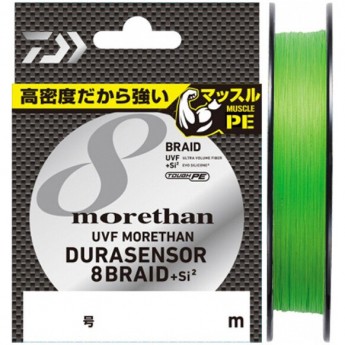 Плетеный шнур DAIWA UVF MORETHAN DURASENSOR X8BRAID +SI2 2 -200 Плетеный шнур DAIWA UVF MORETHAN DURASENSOR X8BRAID +SI2 2 -200