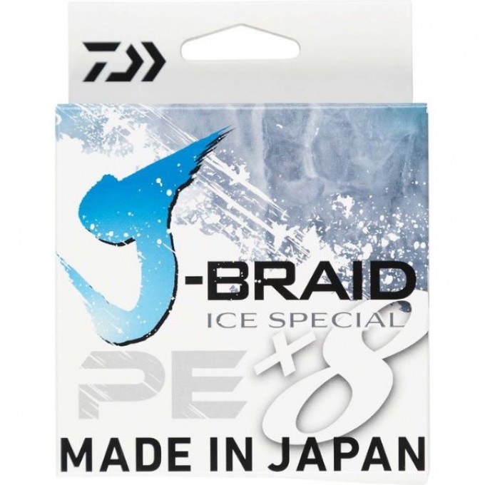 Шнур DAIWA J-Braid Ice Special x8E 0.06mm-50m Island Blue 40003067