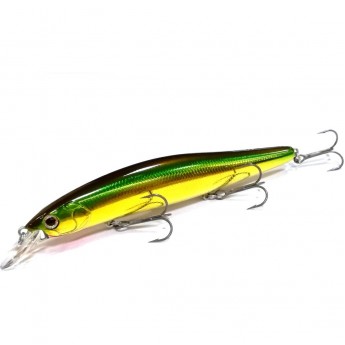 Воблер DAIWA Steez Minnow 125SP SR green gold