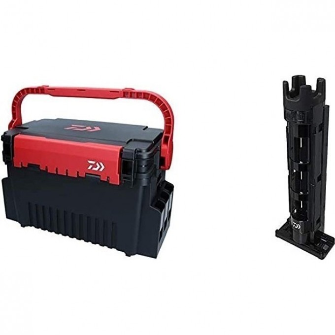 Ящик DAIWA Tackle Box TB4000 Black/Red 03502541