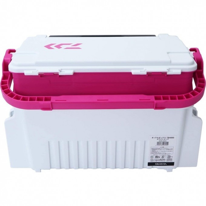 Ящик DAIWA Tackle Box TB4000 White/Pink 03502543