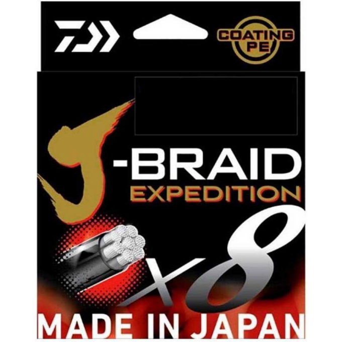 Леска DAIWA J-BRAID EXPEDITION×8E 0.06mm-150m SMASH ORANGE 12550-006