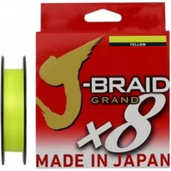 Леска DAIWA J-BRAID GRAND X8 0.20mm-135m YELLOW Леска DAIWA J-BRAID GRAND X8 0.20mm-135m YELLOW